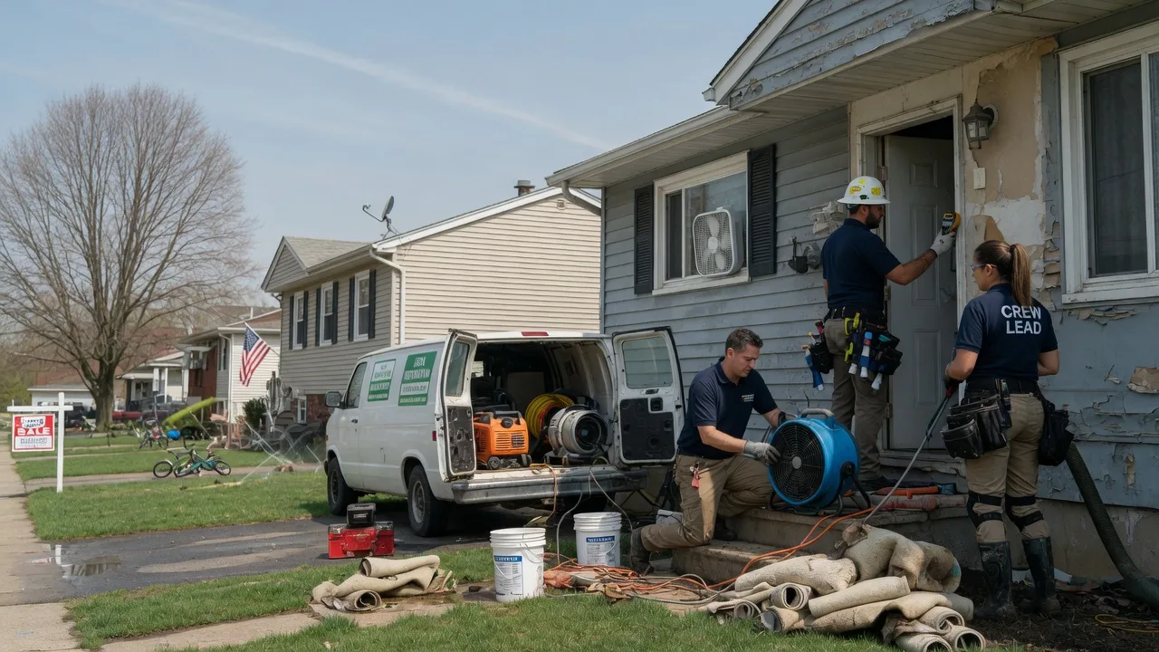 Flood Cleanup in Spanishburg, WV near me