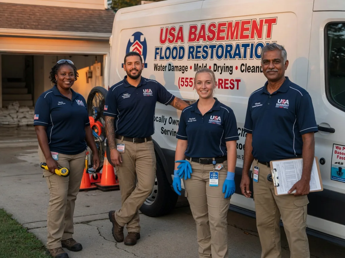 Basement Flood Cleanup company in Spanishburg, WV